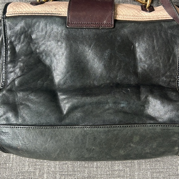 Marc by Marc Jacobs Tri-Colored Leather Satchel Bag - Picture 4 of 5